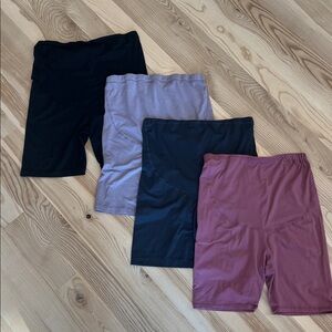 Maternity Biker Short Set